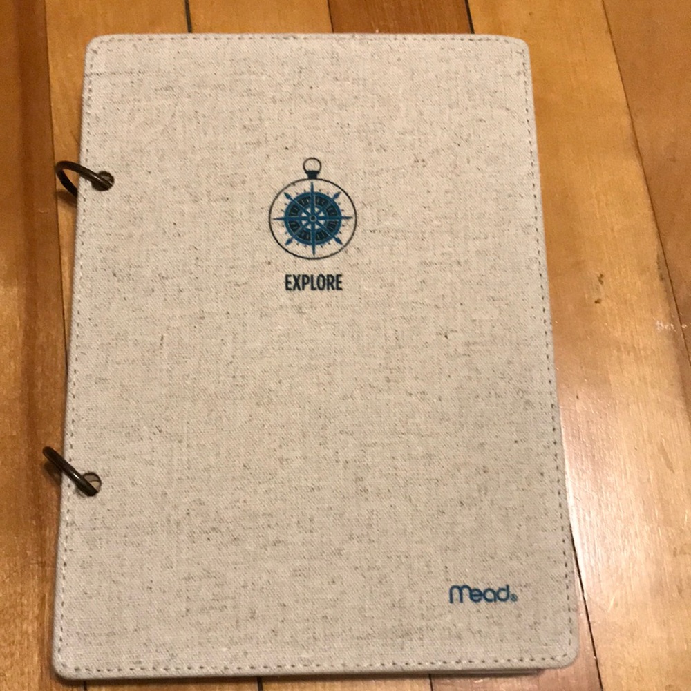 Mead Explore Travel 3-Ring Notebook